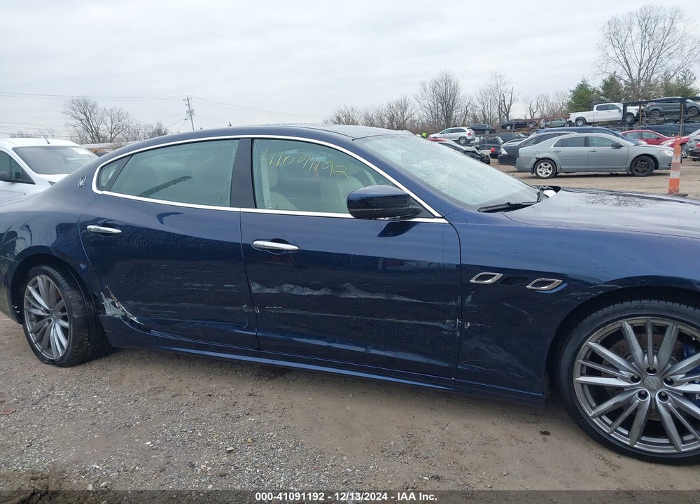 2019 MASERATI QUATTROPORTE S Q4 GRANLUSSO VIN: ZAM56YRL8K1323981