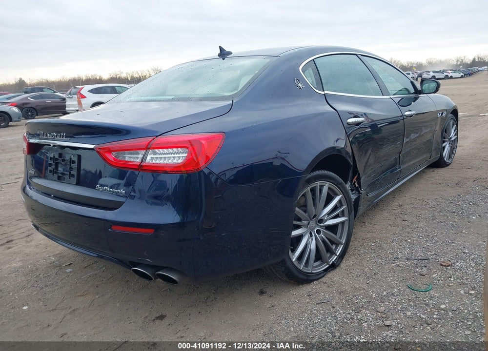 2019 MASERATI QUATTROPORTE S Q4 GRANLUSSO VIN: ZAM56YRL8K1323981