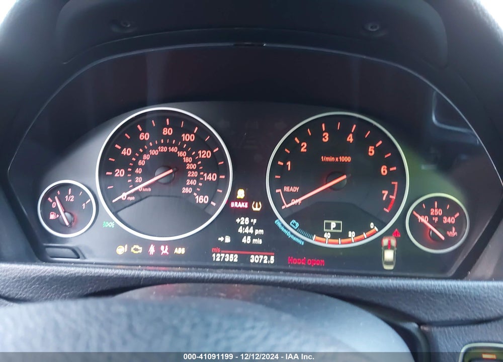 2013 BMW 328I XDRIVE VIN: WBA3B5C51DF593704