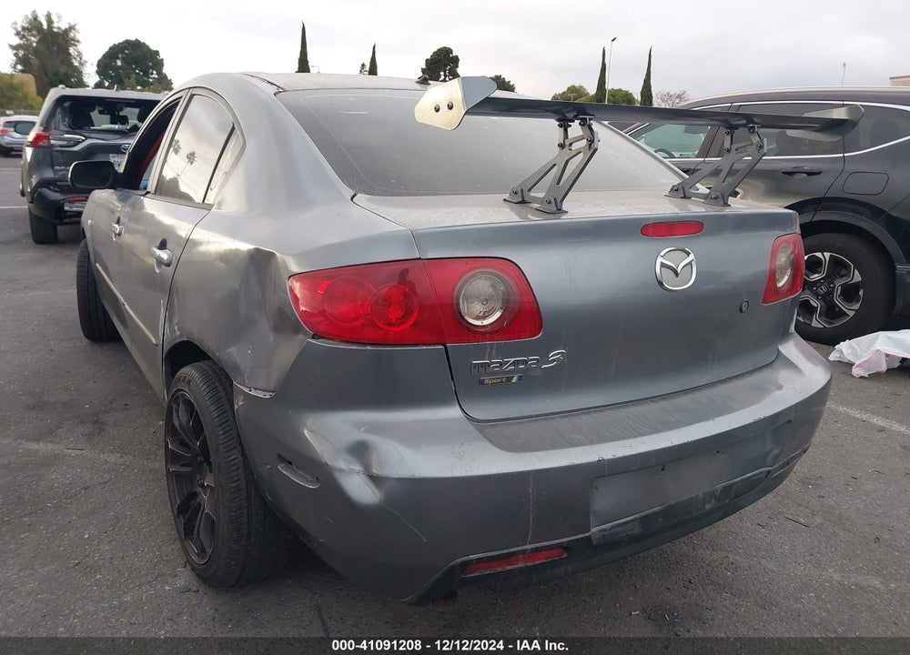 2006 MAZDA 3 I VIN: JM1BK12F261526398