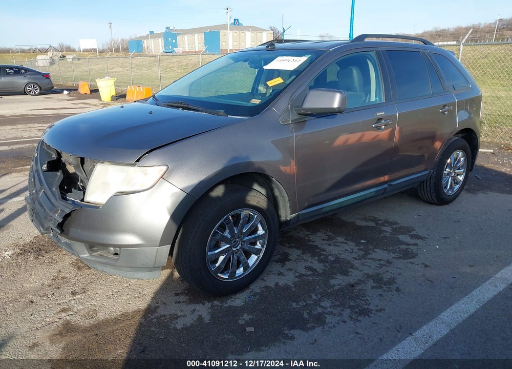 2010 FORD EDGE SEL VIN: 2FMDK3JCXABA07569