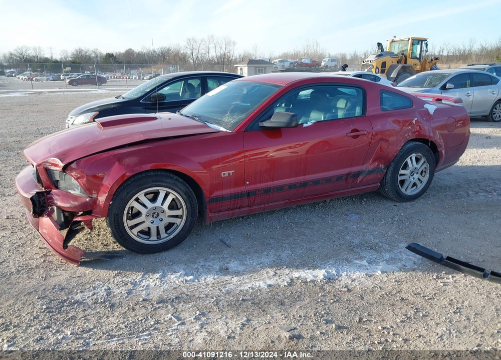 2008 FORD MUSTANG GT DELUXE/GT PREMIUM VIN: 1ZVHT82H085141870