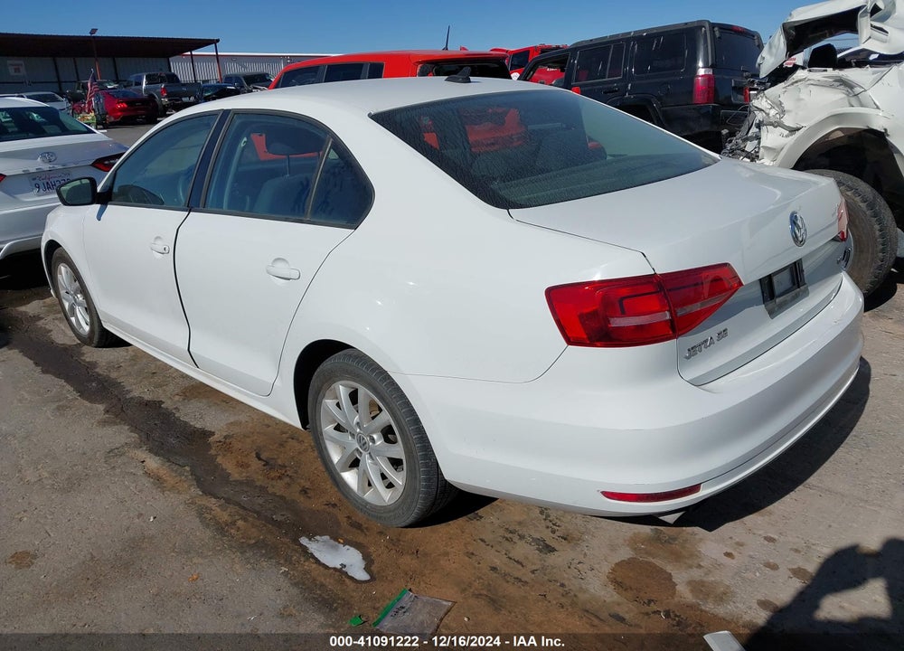 2015 VOLKSWAGEN JETTA 1.8T SE VIN: 3VWD17AJ9FM284214
