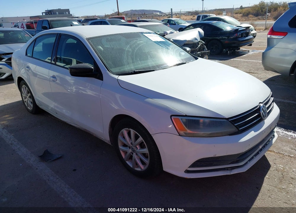 2015 VOLKSWAGEN JETTA 1.8T SE VIN: 3VWD17AJ9FM284214