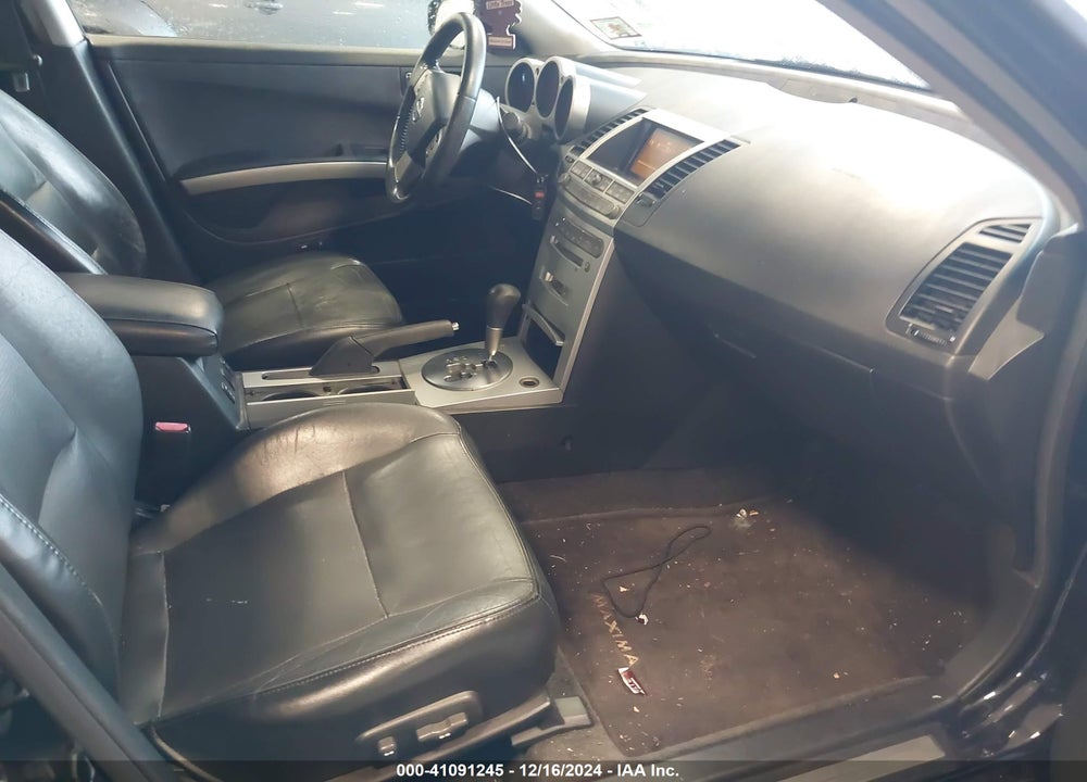2005 NISSAN MAXIMA 3.5 SE VIN: 1N4BA41E25C850263
