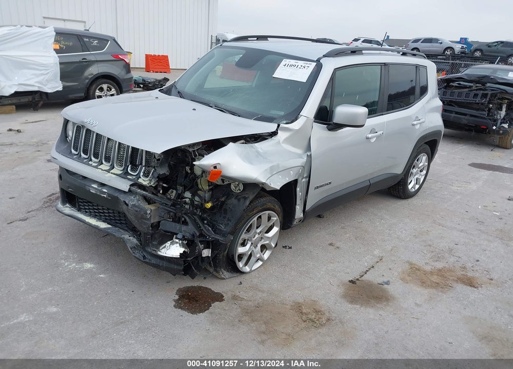 2018 JEEP RENEGADE LATITUDE FWD VIN: ZACCJABB0JPJ62587
