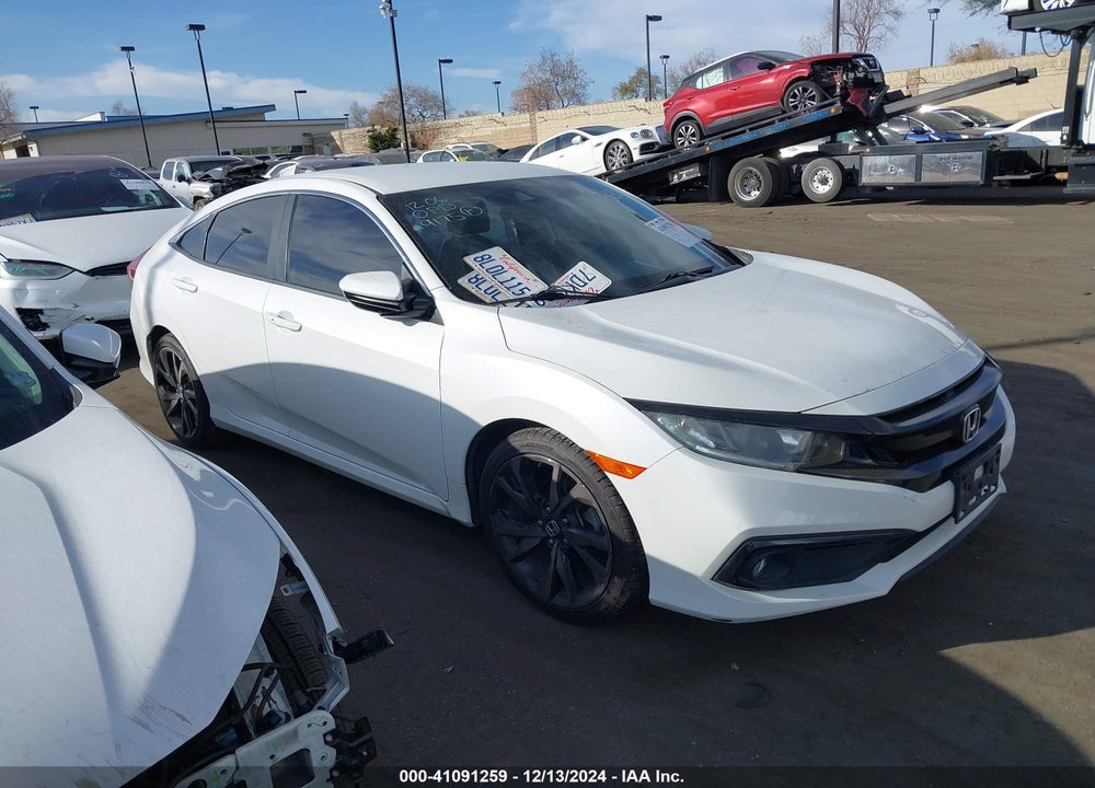 2019 HONDA CIVIC SPORT VIN: 2HGFC2F89KH579175