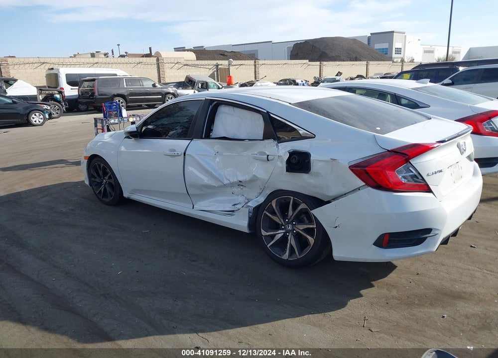 2019 HONDA CIVIC SPORT VIN: 2HGFC2F89KH579175