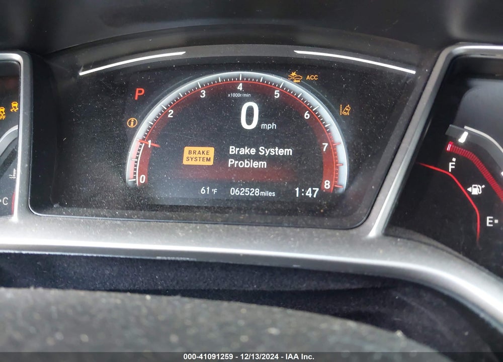 2019 HONDA CIVIC SPORT VIN: 2HGFC2F89KH579175