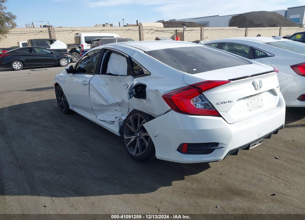 2019 HONDA CIVIC SPORT VIN: 2HGFC2F89KH579175