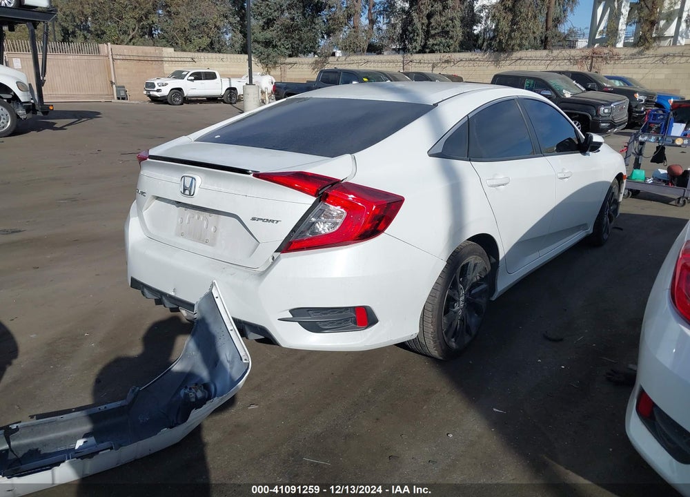 2019 HONDA CIVIC SPORT VIN: 2HGFC2F89KH579175