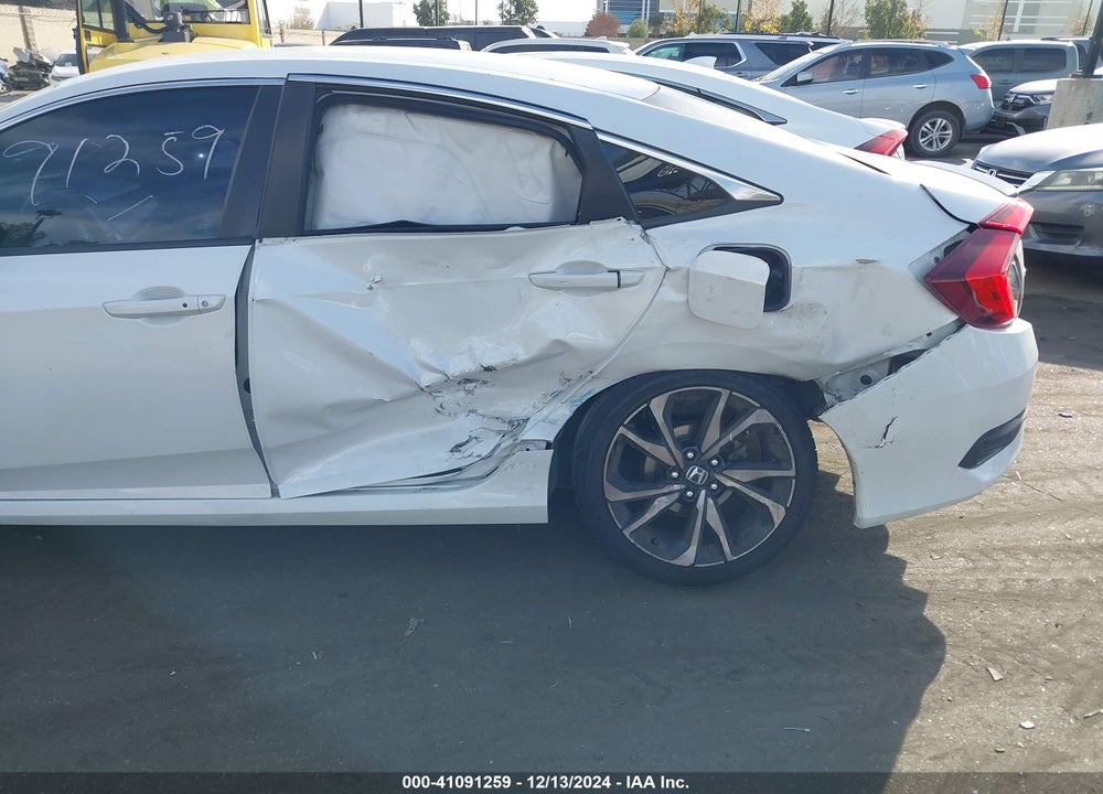 2019 HONDA CIVIC SPORT VIN: 2HGFC2F89KH579175