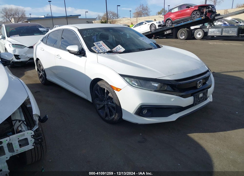 2019 HONDA CIVIC SPORT VIN: 2HGFC2F89KH579175