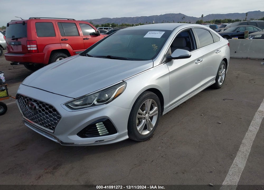 2019 HYUNDAI SONATA SEL VIN: 5NPE34AF7KH744143