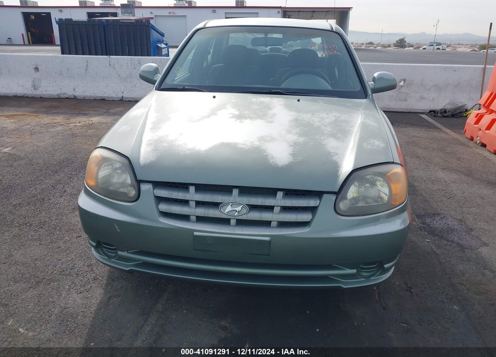 2004 HYUNDAI ACCENT GL VIN: KMHCG45C44U541064