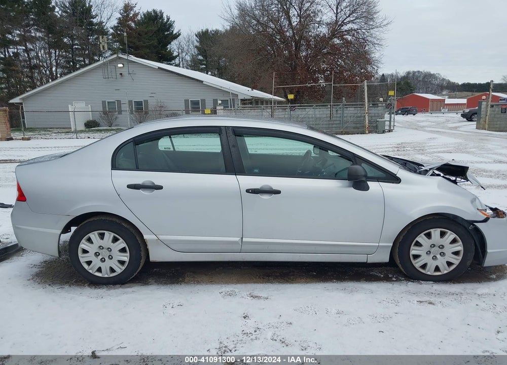 2009 HONDA CIVIC VP VIN: 19XFA16389E014943