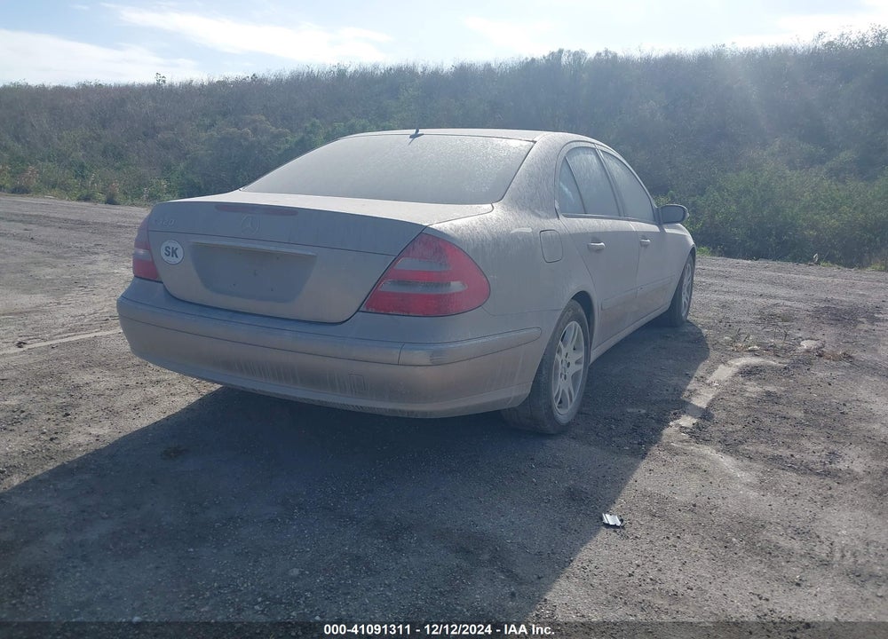 2004 MERCEDES-BENZ E 320 VIN: WDBUF65J34A512905
