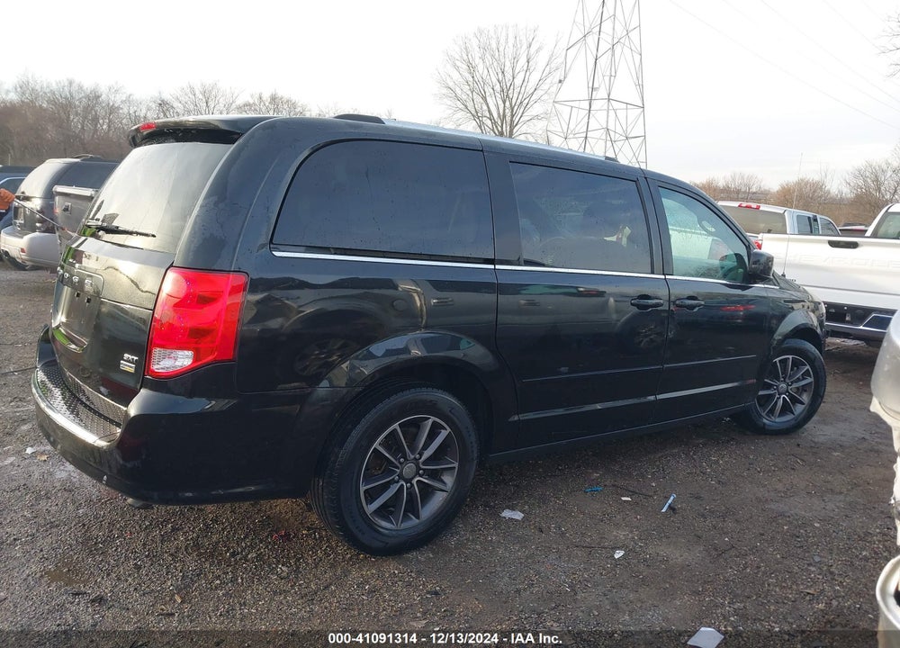 2017 DODGE GRAND CARAVAN SXT VIN: 2C4RDGCG4HR713644