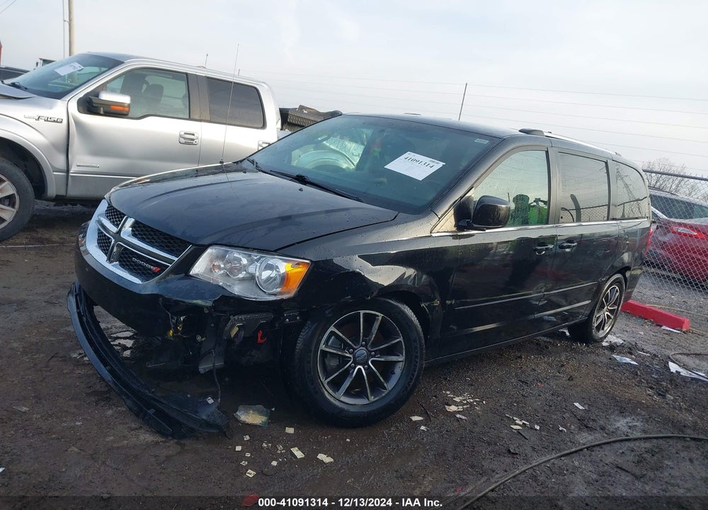 2017 DODGE GRAND CARAVAN SXT VIN: 2C4RDGCG4HR713644
