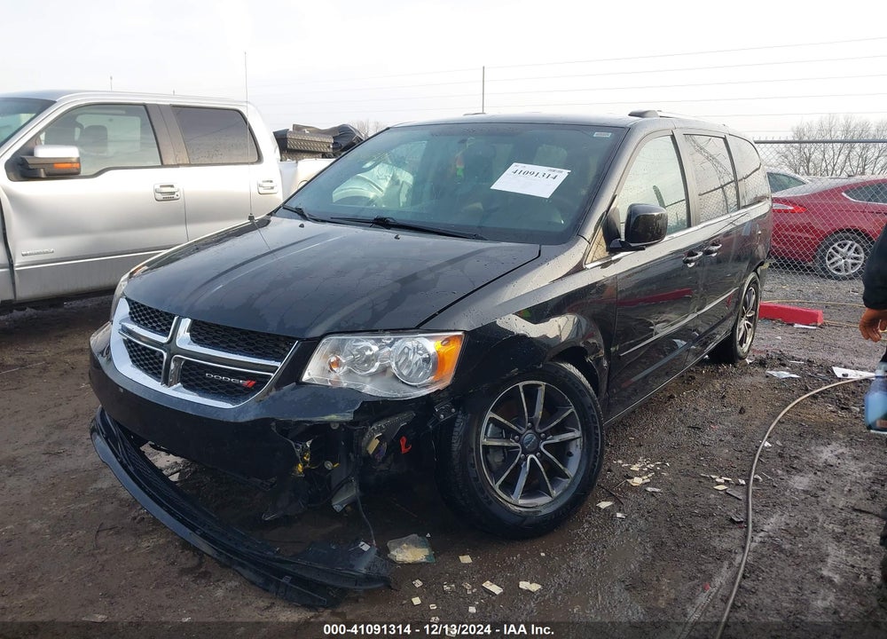 2017 DODGE GRAND CARAVAN SXT VIN: 2C4RDGCG4HR713644