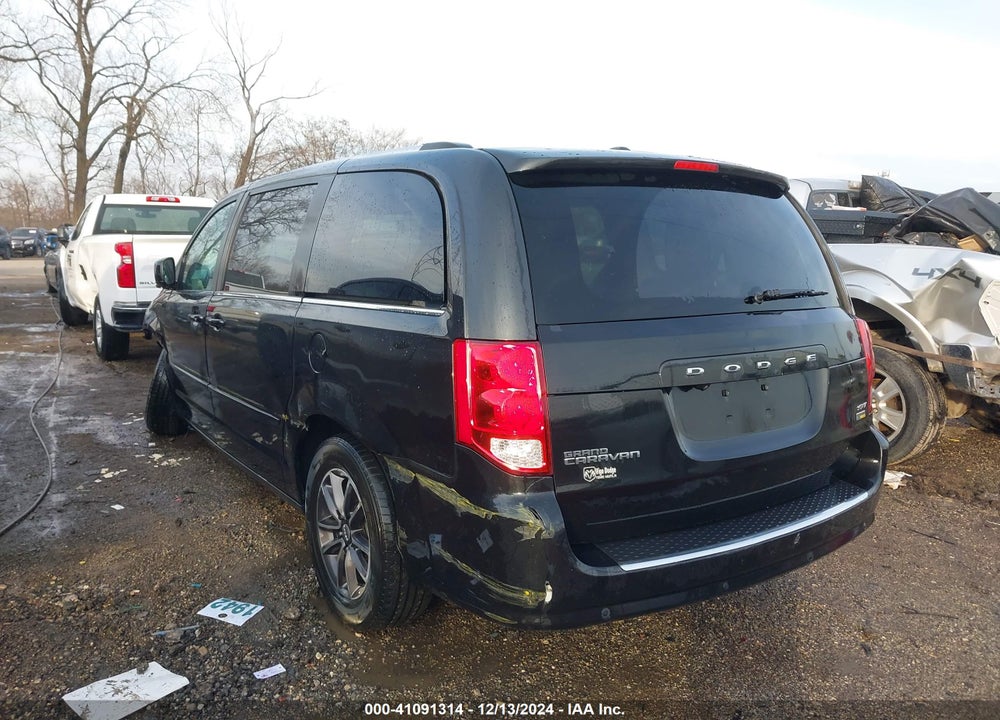 2017 DODGE GRAND CARAVAN SXT VIN: 2C4RDGCG4HR713644