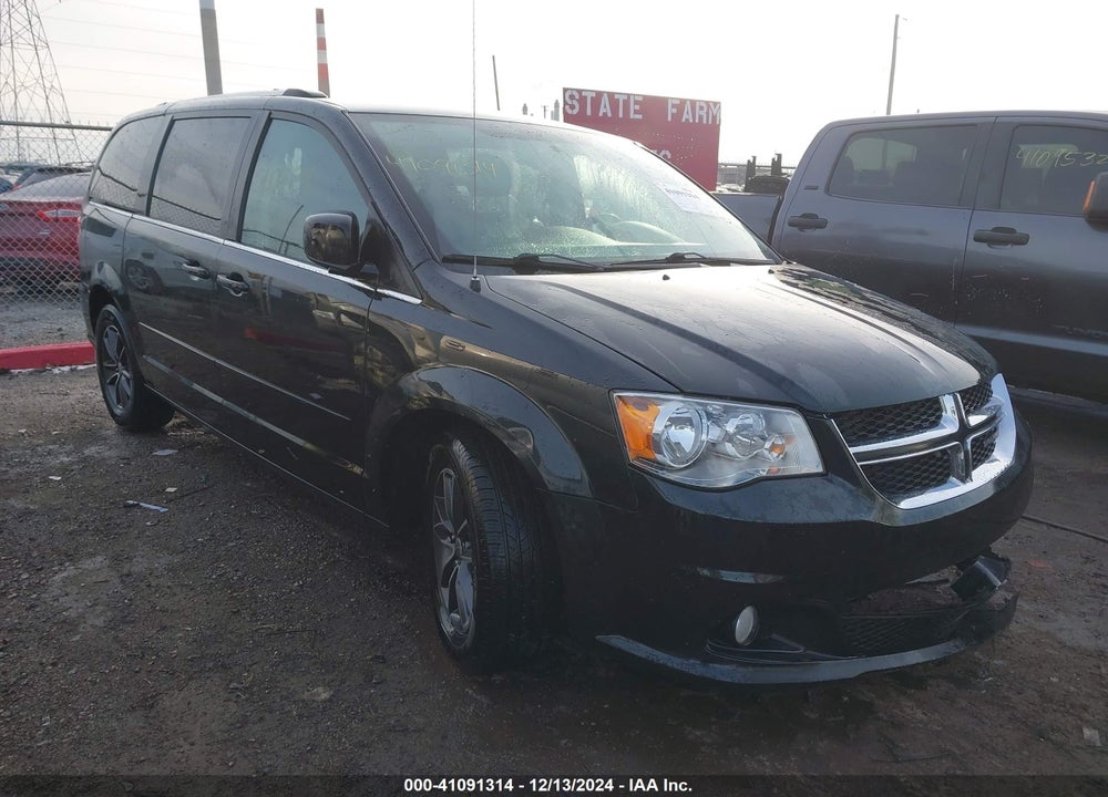 2017 DODGE GRAND CARAVAN SXT VIN: 2C4RDGCG4HR713644