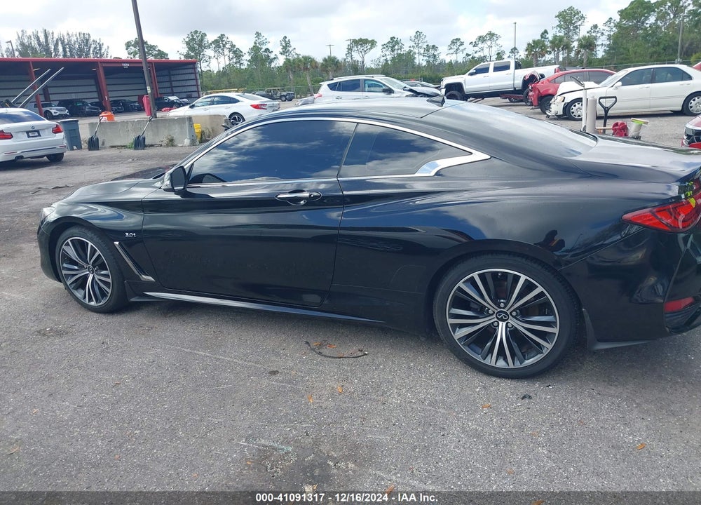 2020 INFINITI Q60 PURE AWD VIN: JN1EV7EL5LM380634