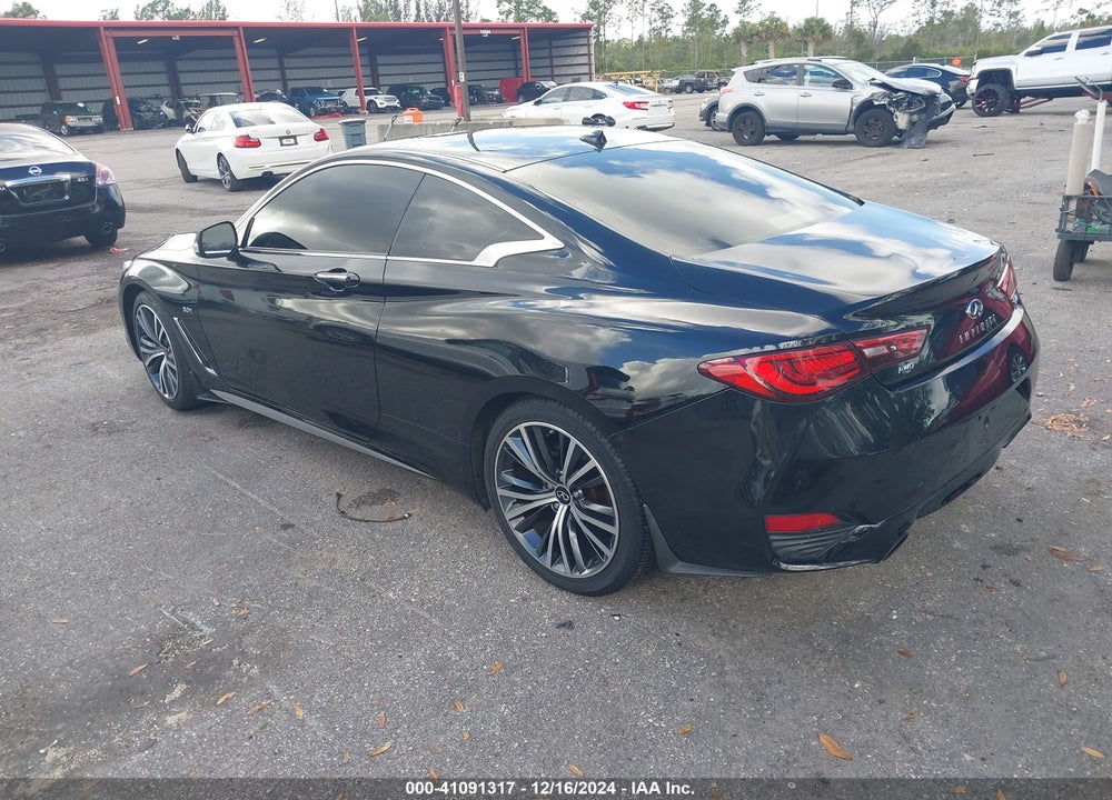 2020 INFINITI Q60 PURE AWD VIN: JN1EV7EL5LM380634