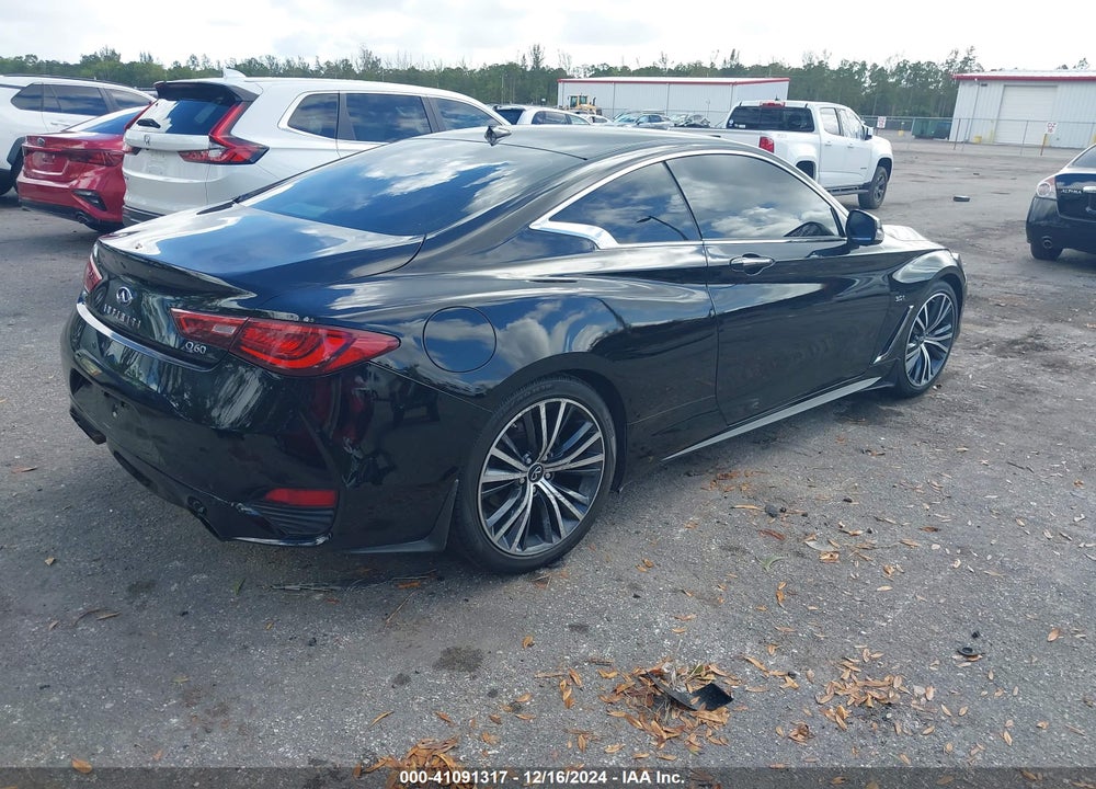 2020 INFINITI Q60 PURE AWD VIN: JN1EV7EL5LM380634