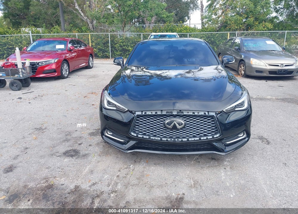2020 INFINITI Q60 PURE AWD VIN: JN1EV7EL5LM380634