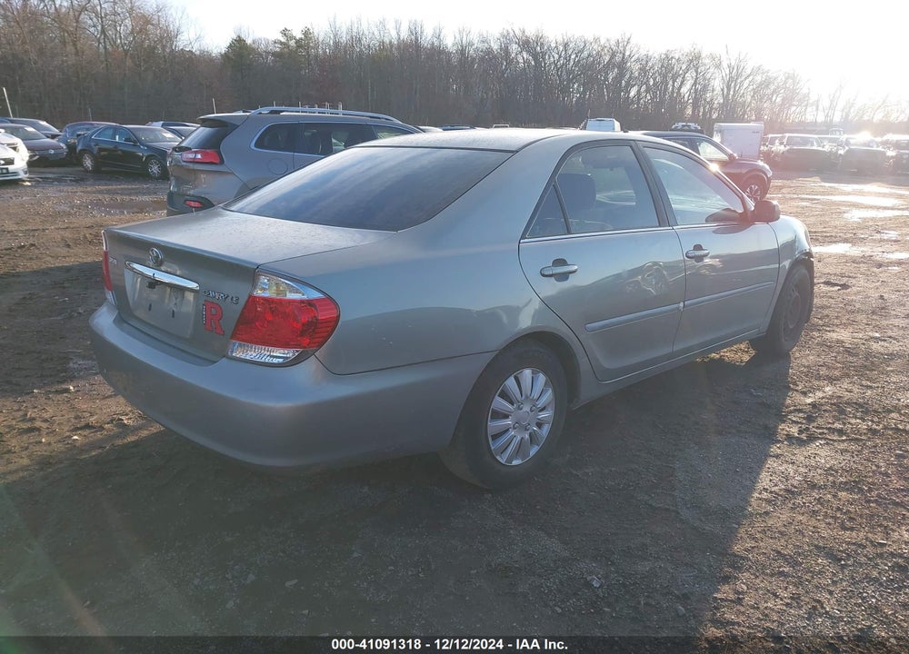 2006 TOYOTA CAMRY LE VIN: 4T1BE32K46U710025