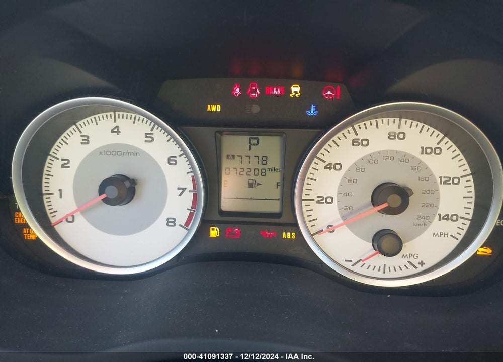 2013 SUBARU IMPREZA 2.0I VIN: JF1GPAA61DH871571