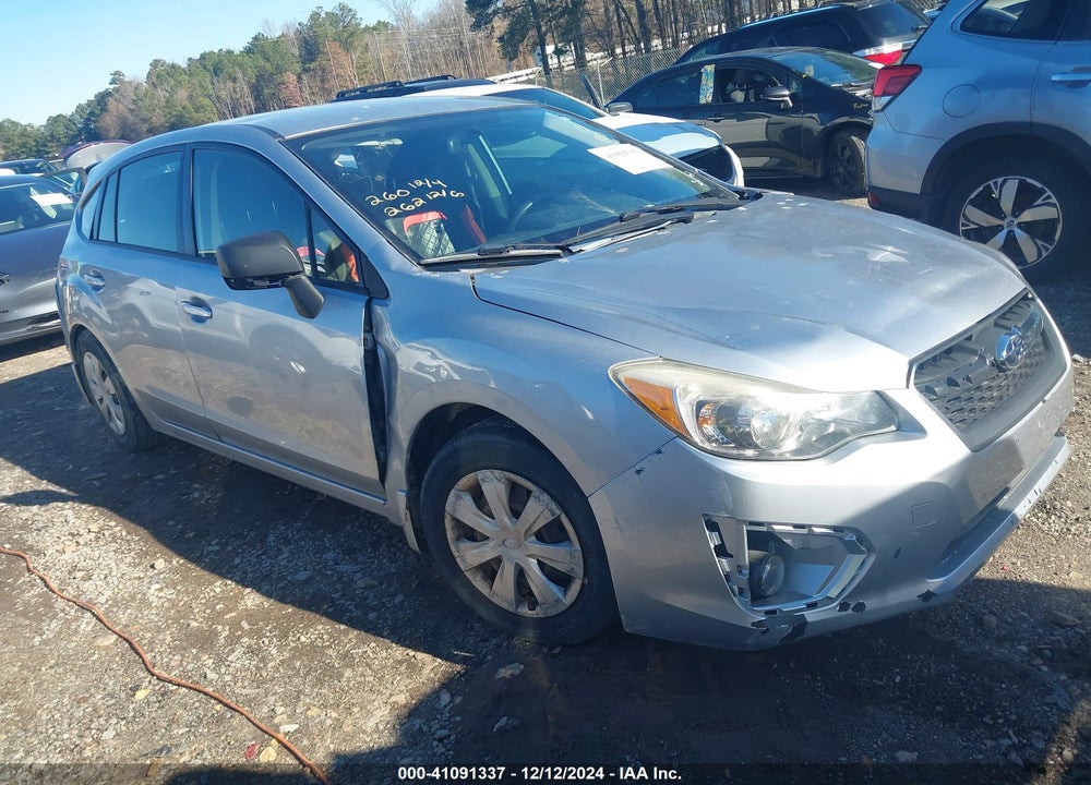 2013 SUBARU IMPREZA 2.0I VIN: JF1GPAA61DH871571