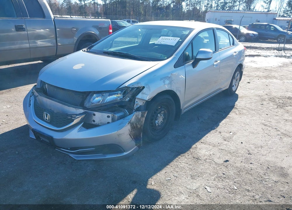 2013 HONDA CIVIC LX VIN: 2HGFB2F58DH593743