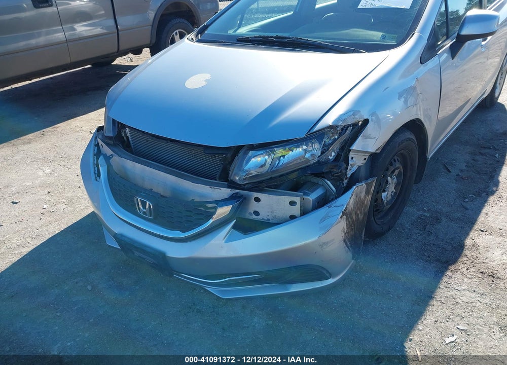2013 HONDA CIVIC LX VIN: 2HGFB2F58DH593743