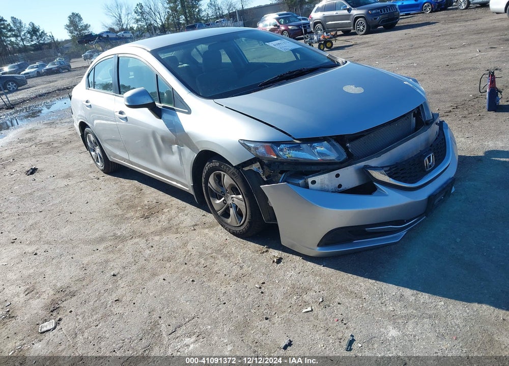 2013 HONDA CIVIC LX VIN: 2HGFB2F58DH593743