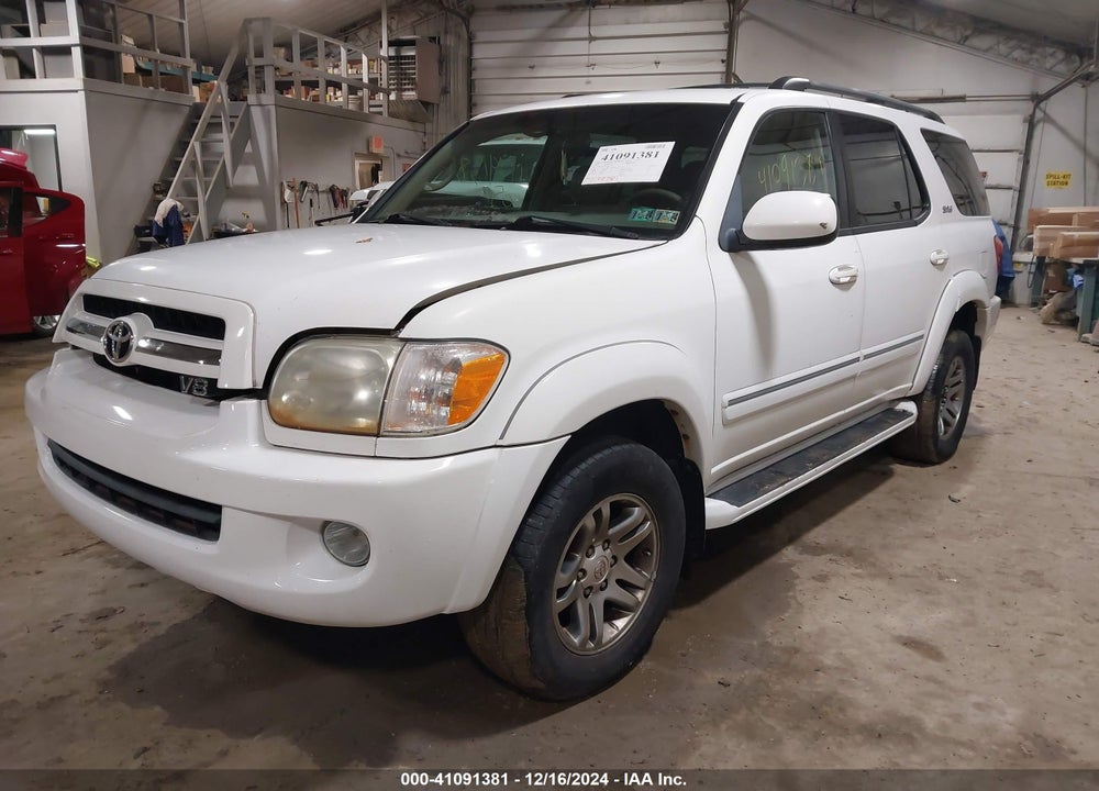 2005 TOYOTA SEQUOIA SR5 V8 VIN: 5TDBT44A25S234252