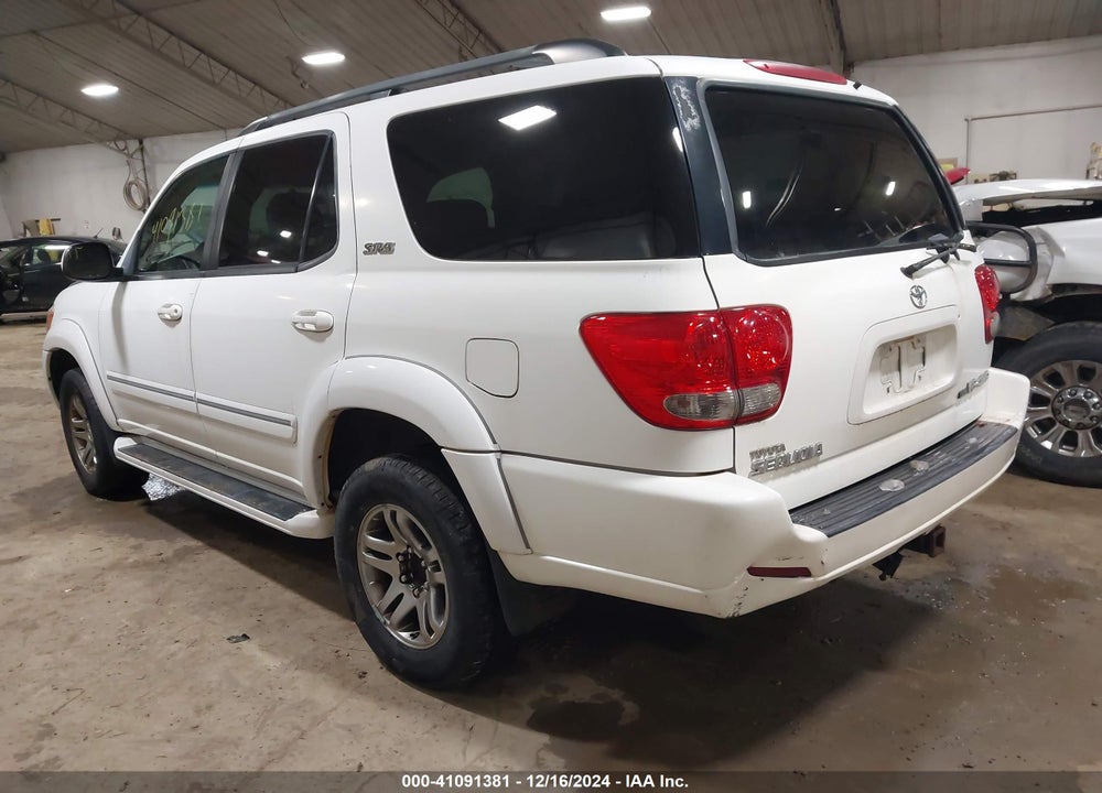 2005 TOYOTA SEQUOIA SR5 V8 VIN: 5TDBT44A25S234252