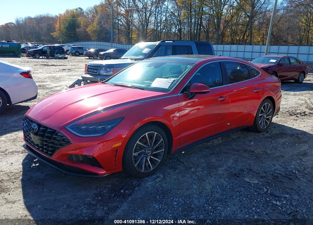 2021 HYUNDAI SONATA LIMITED VIN: KMHL34J27MA155068