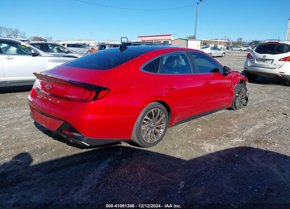 2021 HYUNDAI SONATA LIMITED VIN: KMHL34J27MA155068