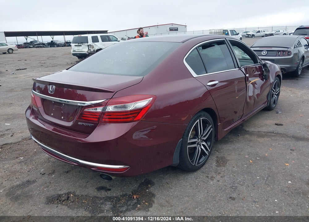 2017 HONDA ACCORD SPORT VIN: 1HGCR2F53HA280019