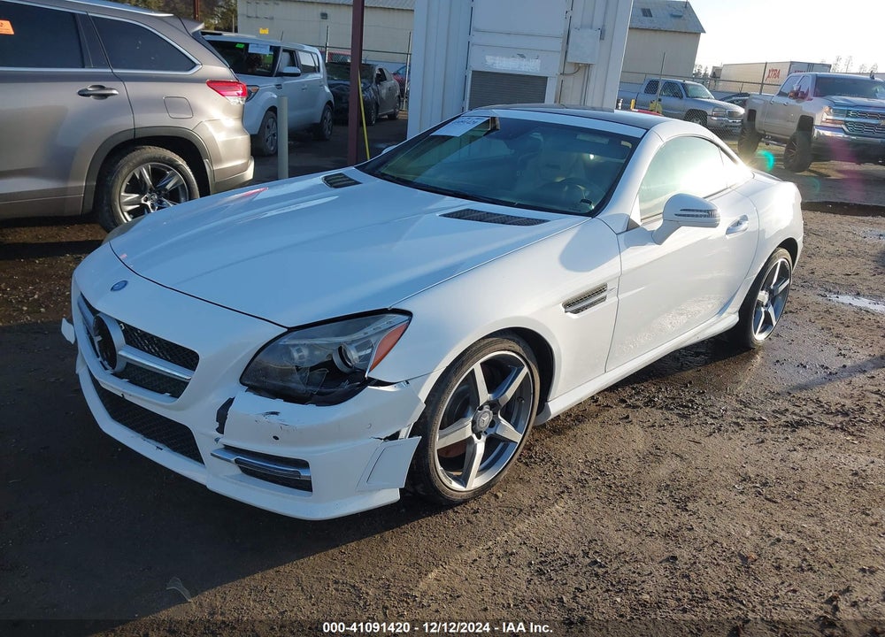 2015 MERCEDES-BENZ SLK 250 VIN: WDDPK4HA8FF111565