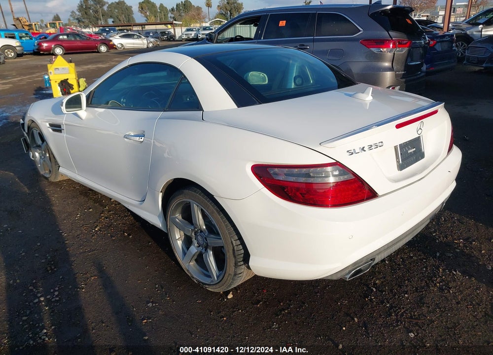 2015 MERCEDES-BENZ SLK 250 VIN: WDDPK4HA8FF111565