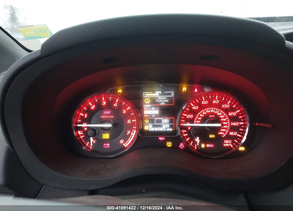 2017 SUBARU WRX STI VIN: JF1VA2M67H9836835