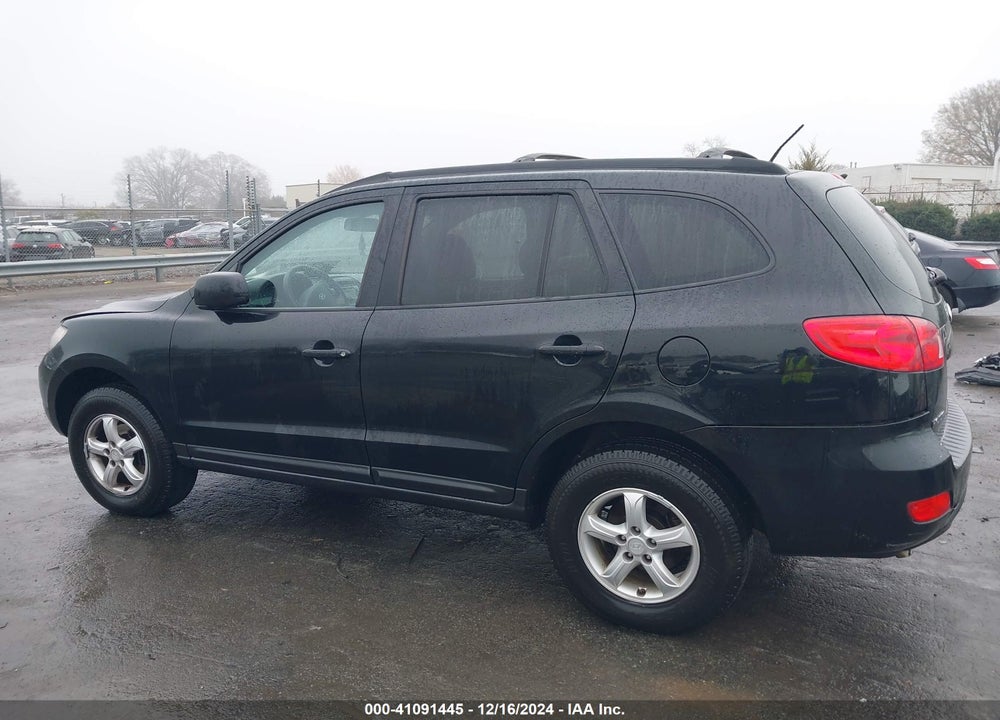 2008 HYUNDAI SANTA FE GLS VIN: 5NMSG73D68H193293