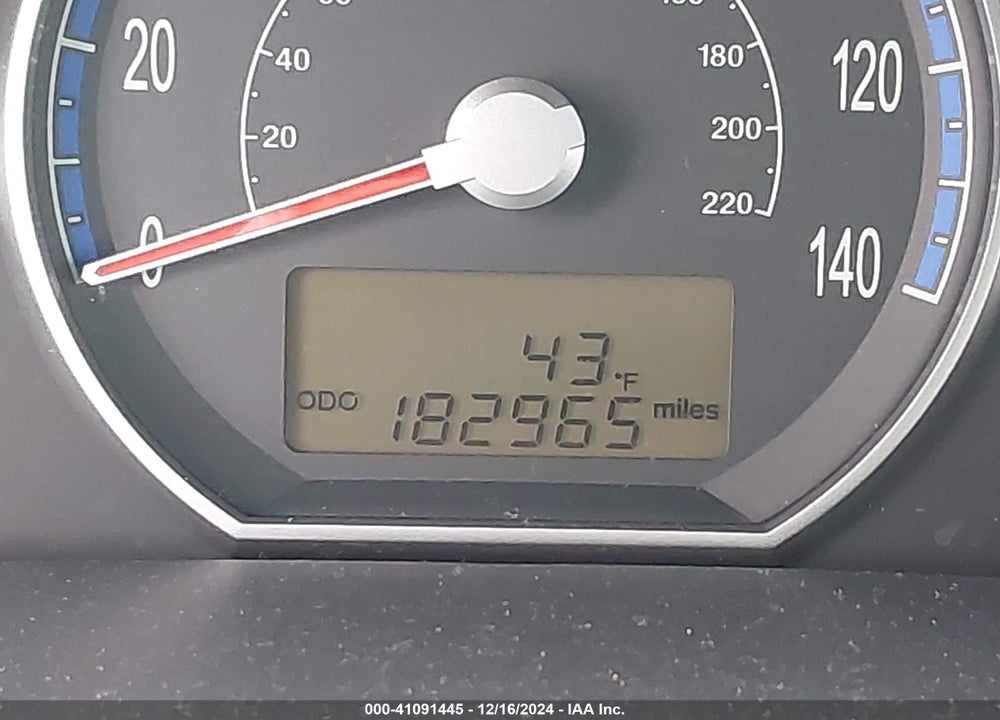 2008 HYUNDAI SANTA FE GLS VIN: 5NMSG73D68H193293