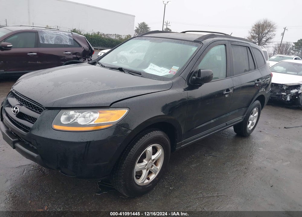 2008 HYUNDAI SANTA FE GLS VIN: 5NMSG73D68H193293