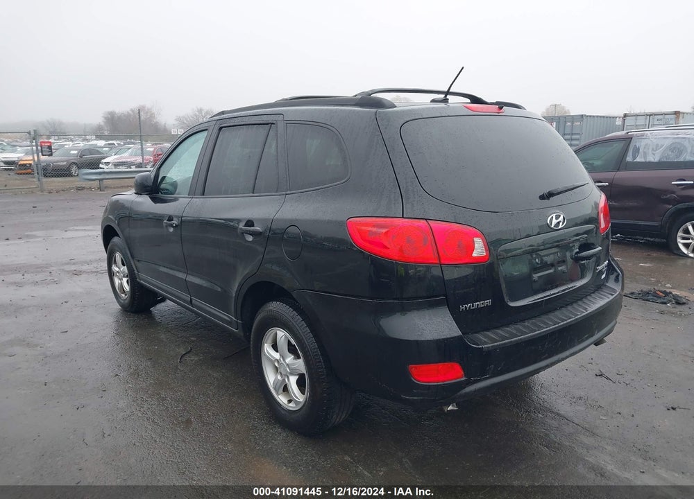 2008 HYUNDAI SANTA FE GLS VIN: 5NMSG73D68H193293