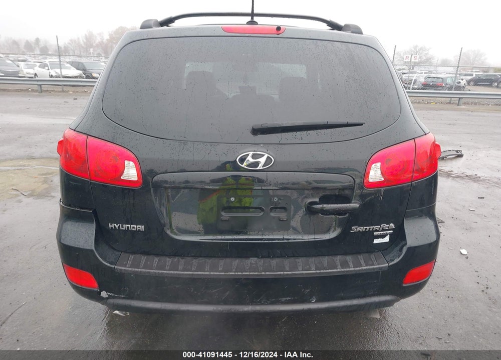 2008 HYUNDAI SANTA FE GLS VIN: 5NMSG73D68H193293