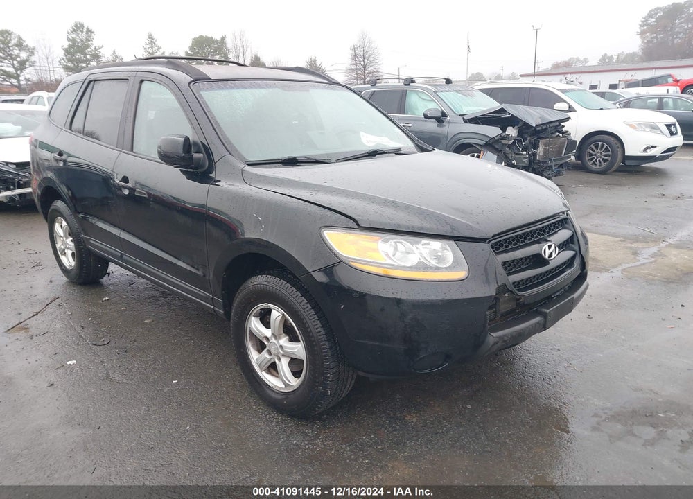 2008 HYUNDAI SANTA FE GLS VIN: 5NMSG73D68H193293